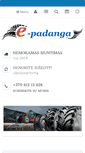 Mobile Screenshot of e-padanga.lt